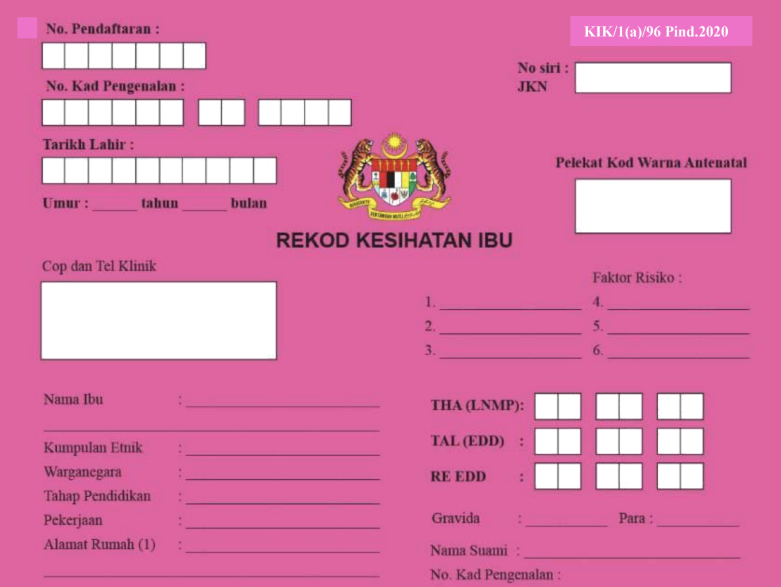buka buku pink pregnancy